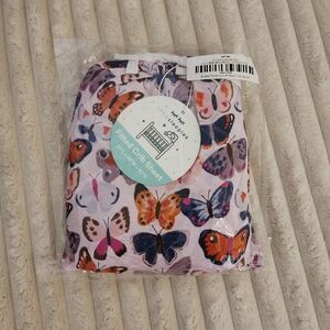 Little Sleepies | Butterfly Kisses | Fitted Crib Sheet | NIB